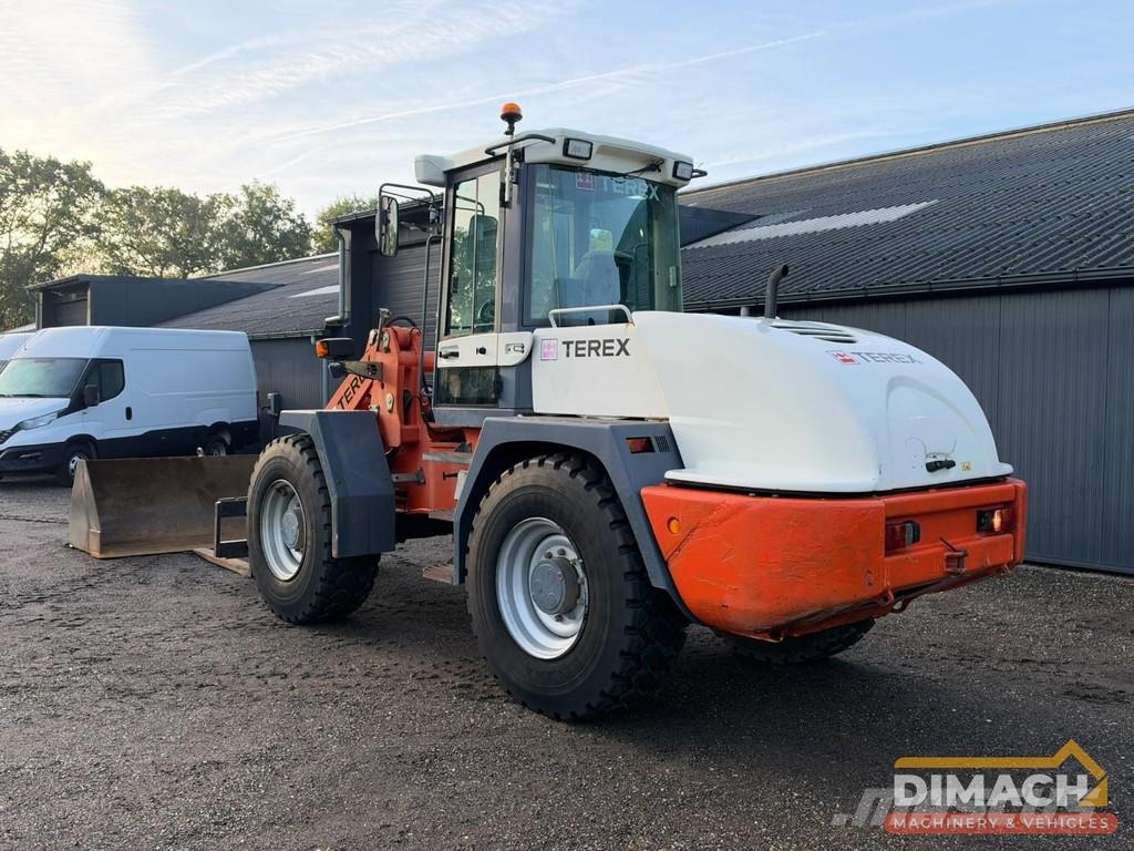 Terex TL160 Quick coupler + Bucket + Forks - Air conditi Wielladers