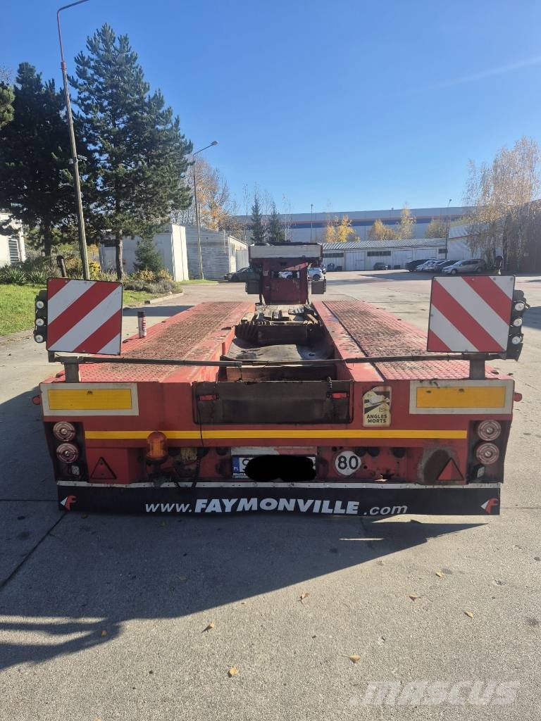Faymonville TL Variante STBZ-4VA نصف مقطورة مسطحة منخفضة