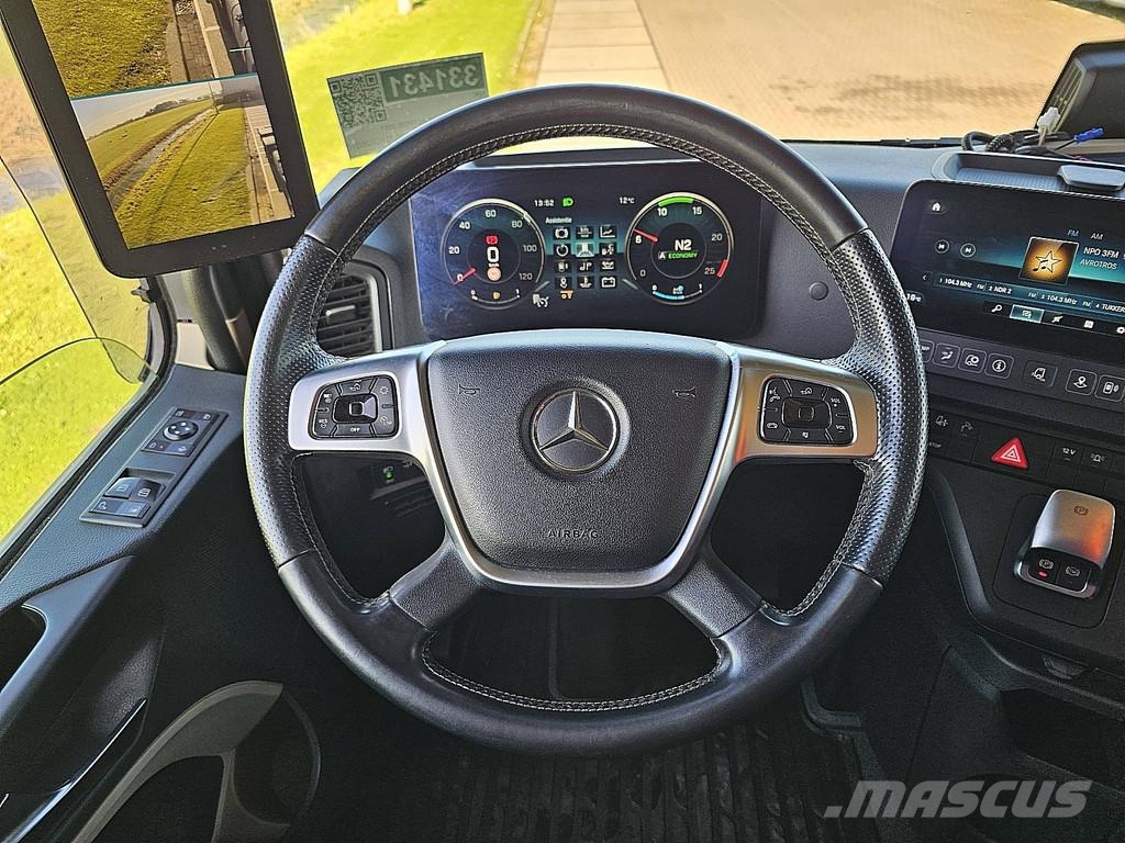 Mercedes-Benz ACTROS 2551 6X2 STEERAXLE RETARDER BIGSPACE XENON Hook lift trucks