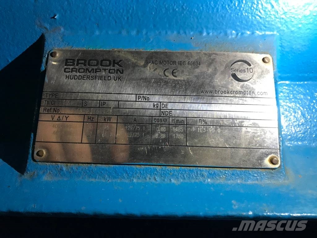 Brook Crompton silnik elektryczny IE3 75kW Motory