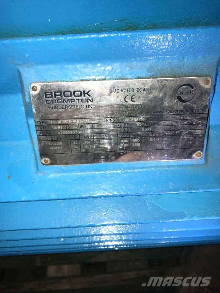 Brook Crompton silnik elektryczny IE3 75kW Motory