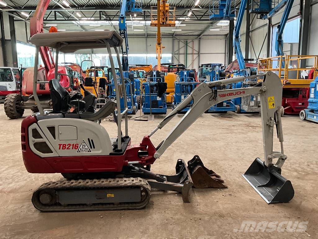 Takeuchi TB 216 Mini ekskavatori < 7 t