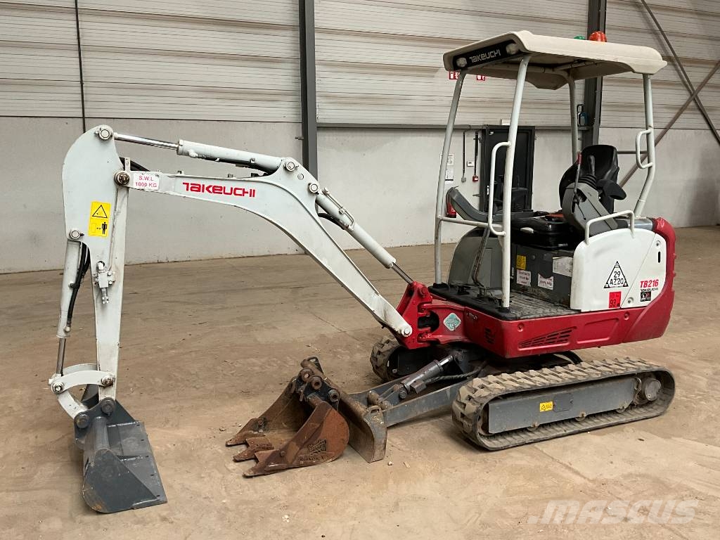 Takeuchi TB 216 Mini ekskavatori < 7 t