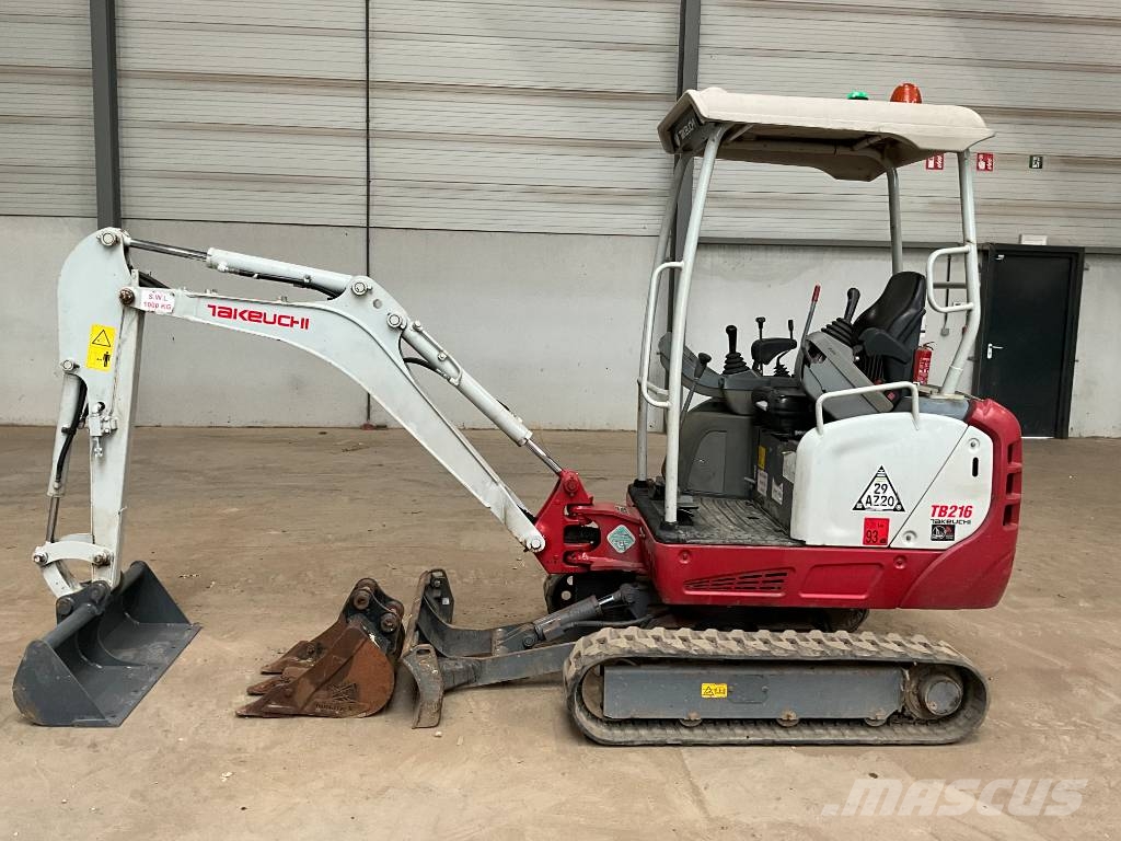 Takeuchi TB 216 Mini ekskavatori < 7 t
