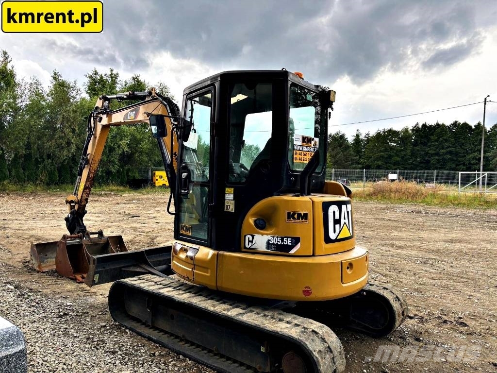 CAT 305.5 | MINI-KOPARKA POWERTILT 2016R. | JCB 8050 8 Miniexcavadoras