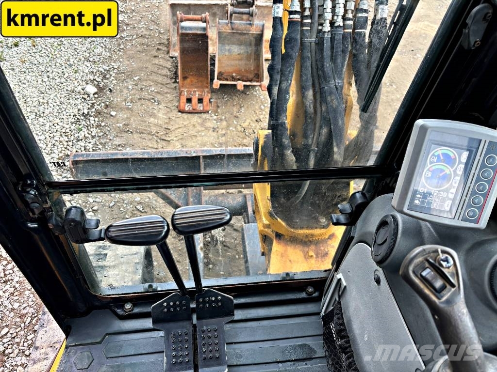 CAT 305.5 | MINI-KOPARKA POWERTILT 2016R. | JCB 8050 8 Miniexcavadoras