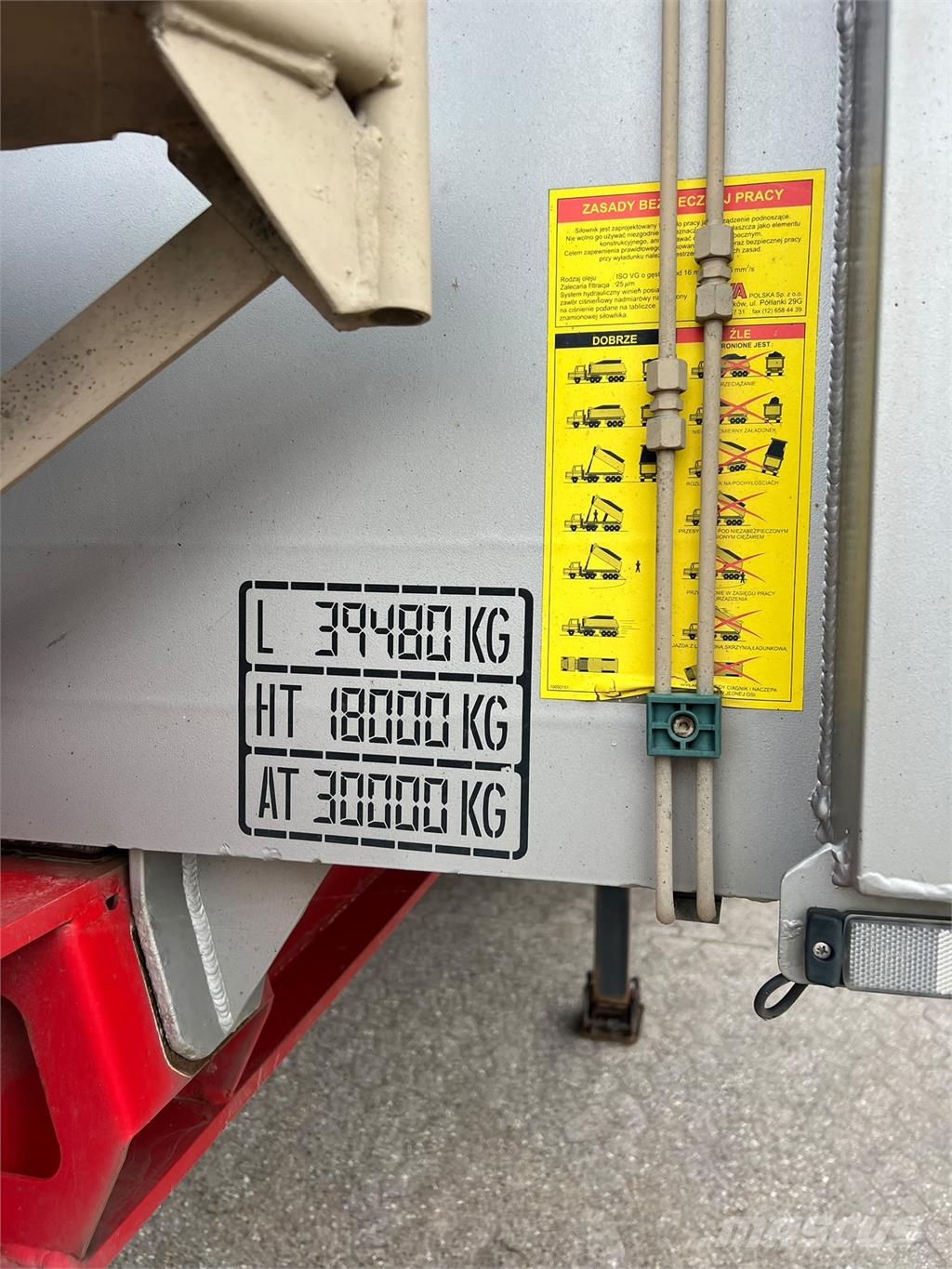 CMT W25 Semirremolques bañera