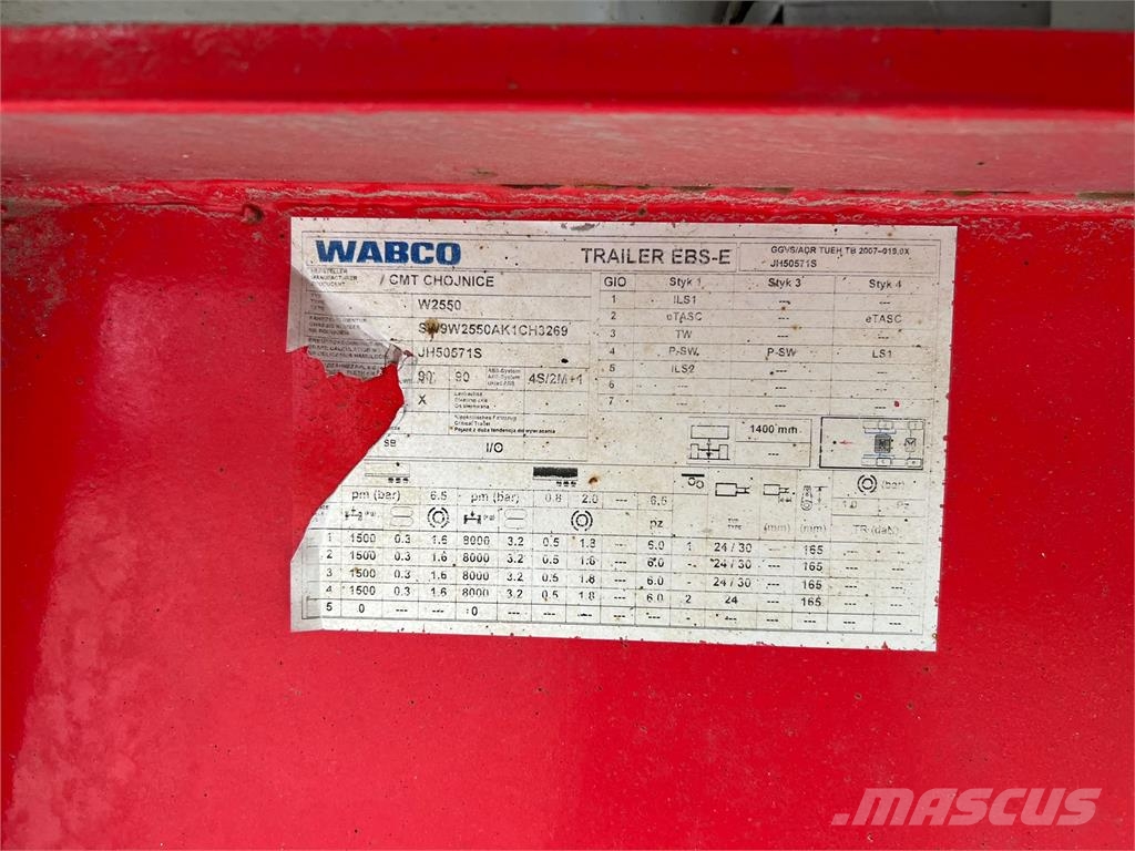 CMT W25 Semirremolques bañera