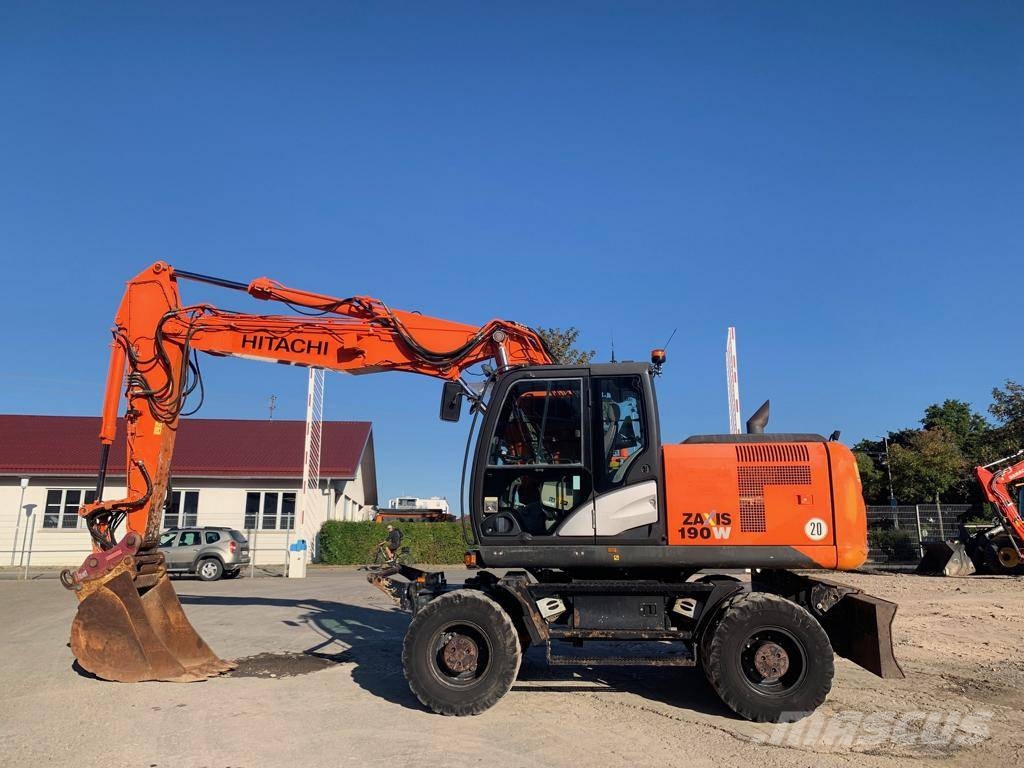 Hitachi ZX190W-5B Excavadoras de ruedas