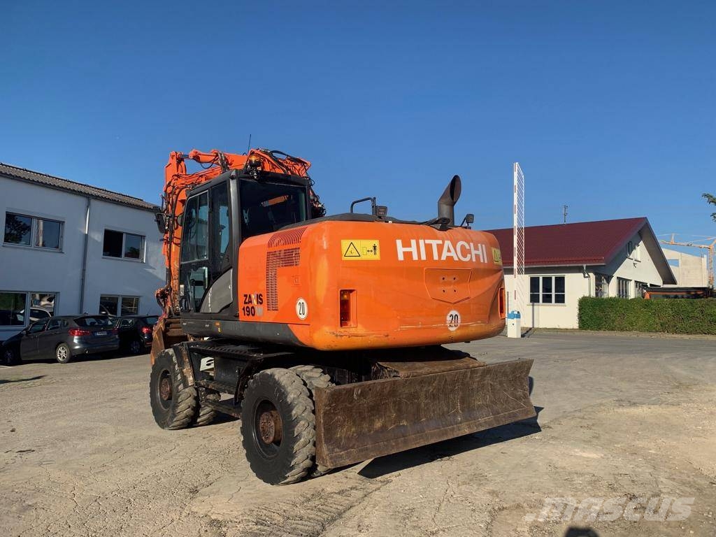 Hitachi ZX190W-5B Excavadoras de ruedas