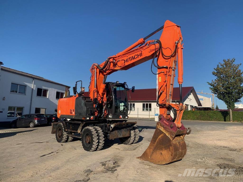 Hitachi ZX190W-5B Excavadoras de ruedas