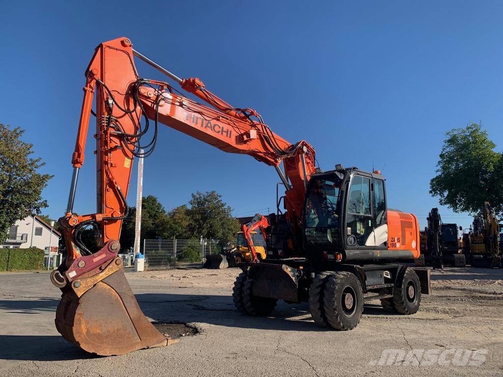 Hitachi ZX190W-5B Excavadoras de ruedas
