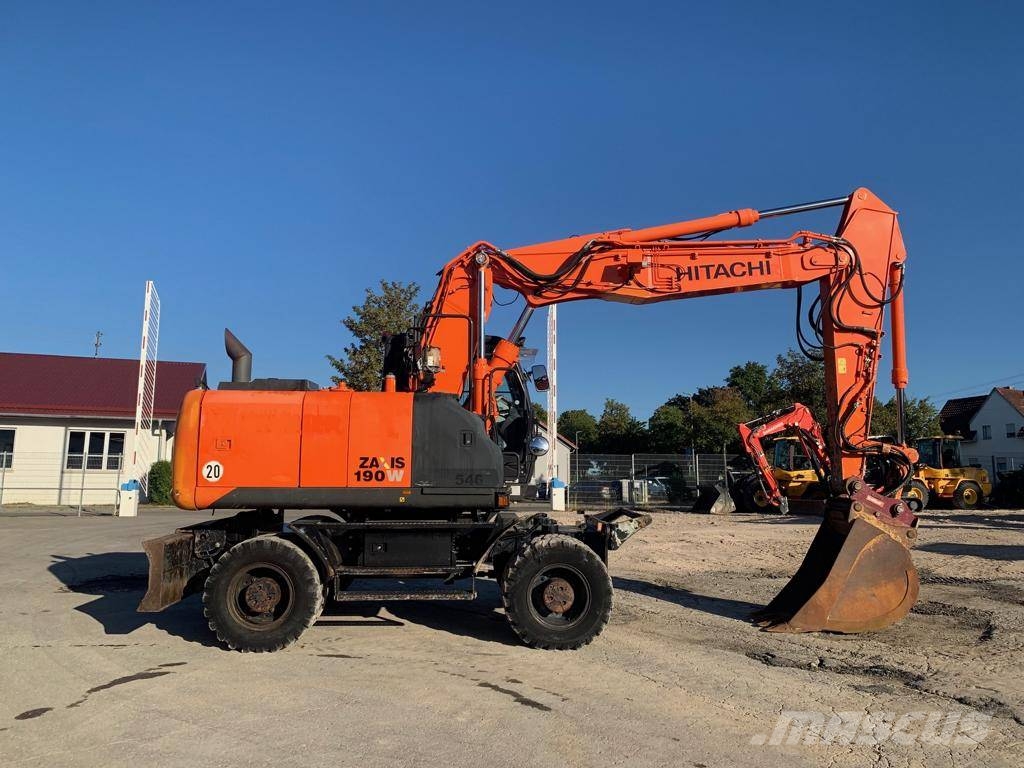 Hitachi ZX190W-5B Excavadoras de ruedas