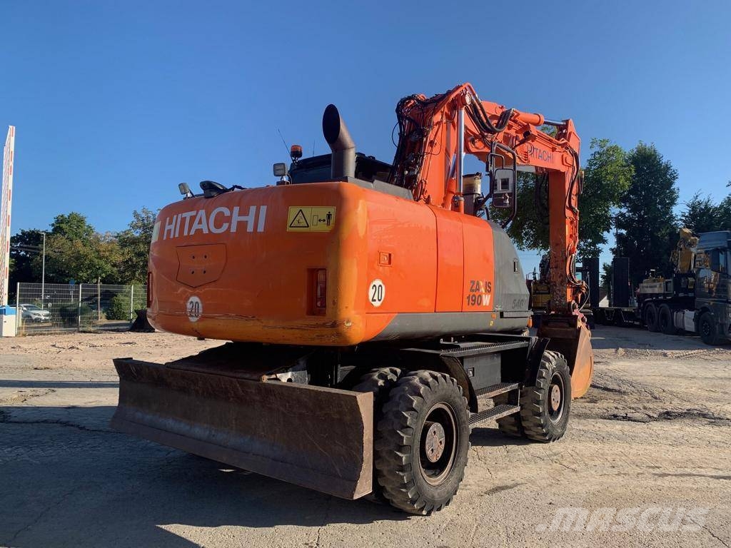 Hitachi ZX190W-5B Excavadoras de ruedas