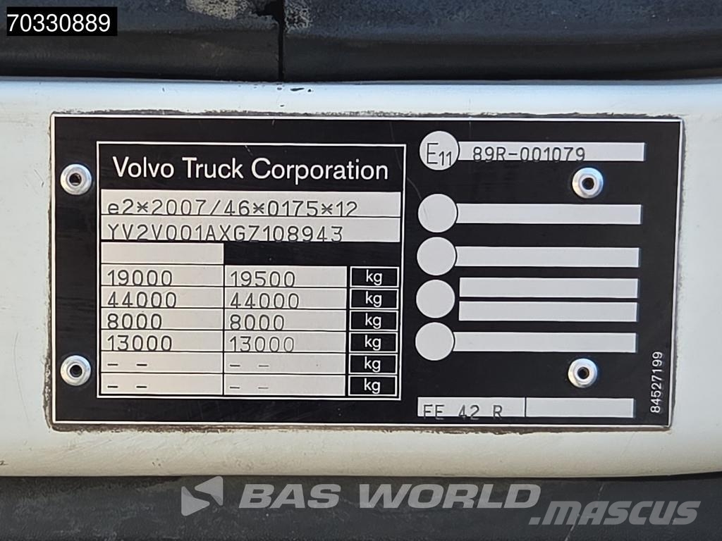Volvo FE 320 FE 4X2 19.5tons BDF truck 1500kg Tailgate A Ciężarówki z wymienną zabudową