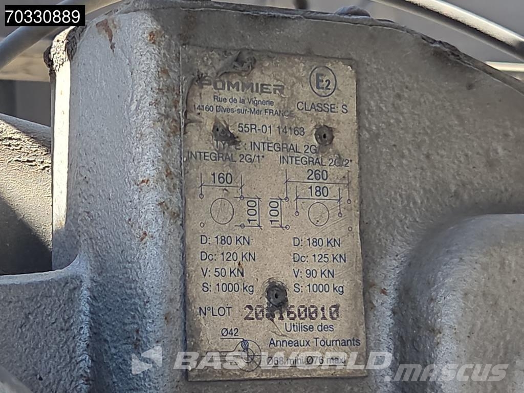 Volvo FE 320 FE 4X2 19.5tons BDF truck 1500kg Tailgate A Ciężarówki z wymienną zabudową