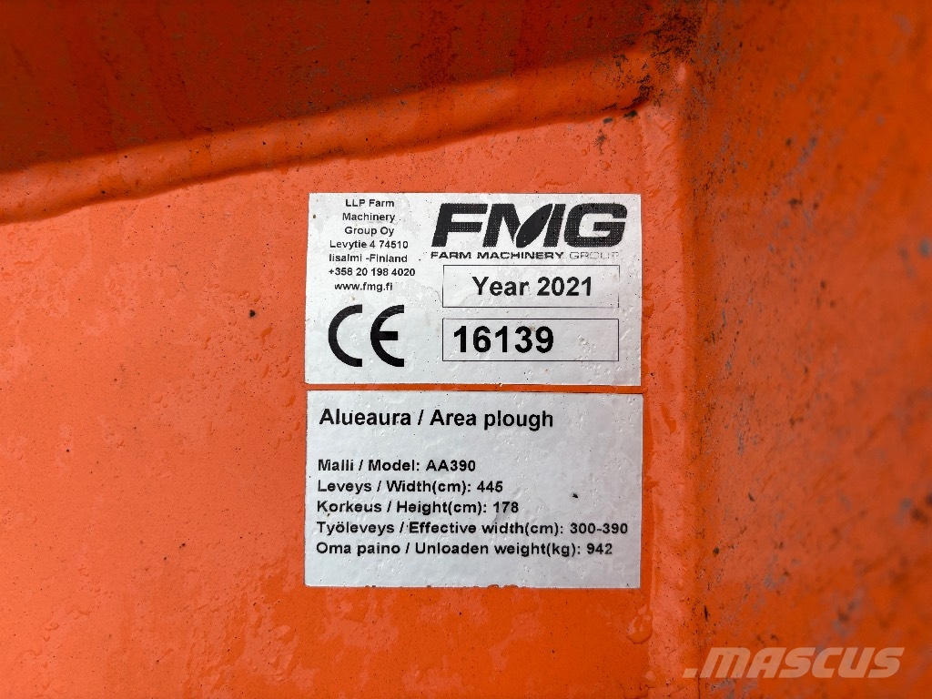 FMG AA 390 حراثات ونصول الجليد