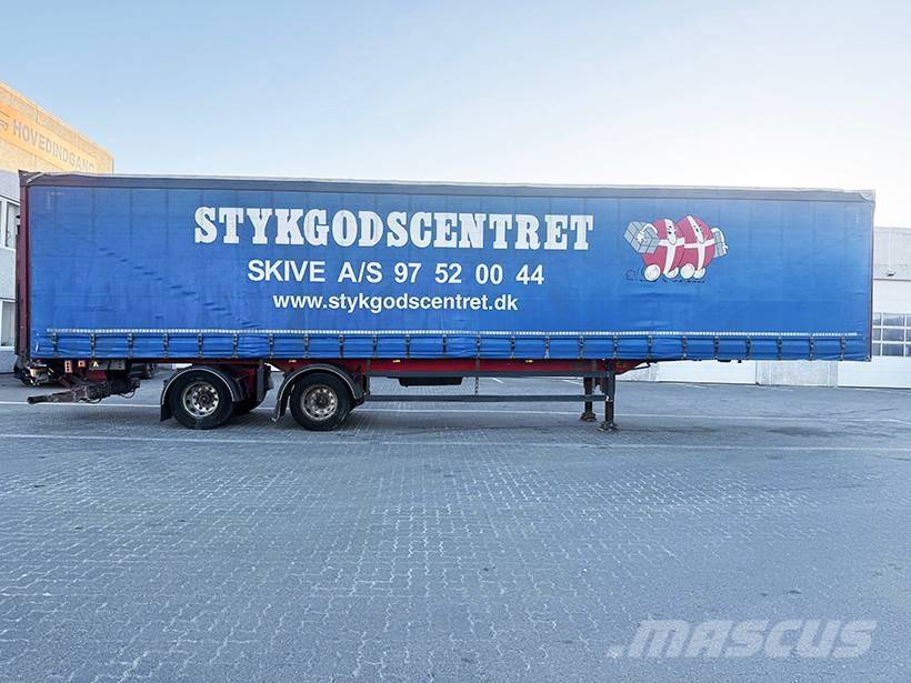 Kel-Berg 2 axle Curtainsider / Planenauflieger Poluprikolice sa ciradom
