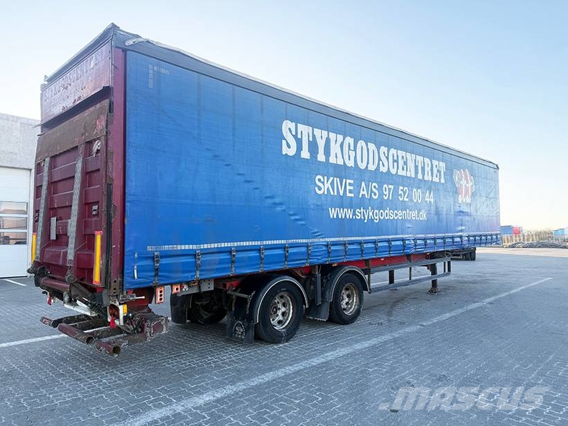 Kel-Berg 2 axle Curtainsider / Planenauflieger Poluprikolice sa ciradom