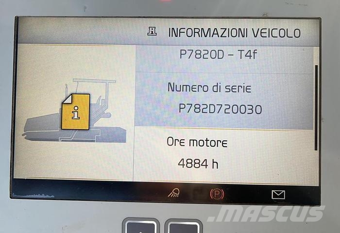 Volvo P 7820D Asfaltni finišeri