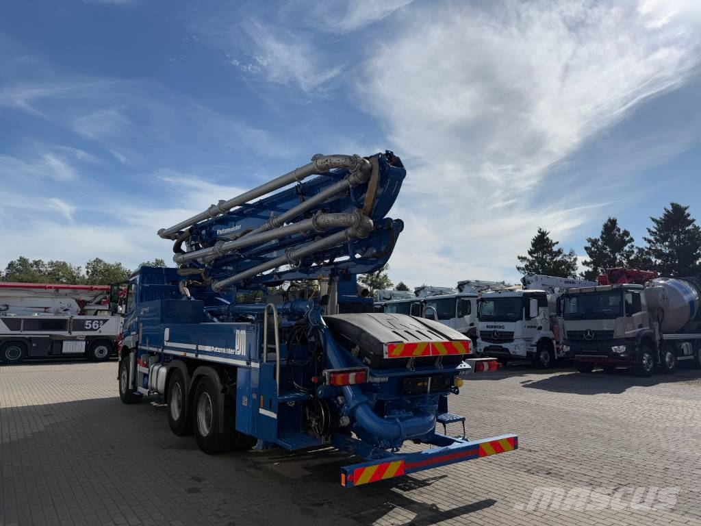 Mercedes-Benz Arocs 2636 Putzmeister 28-4.16H Concrete pump trucks