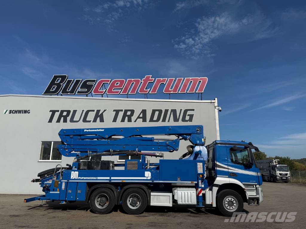 Mercedes-Benz Arocs 2636 Putzmeister 28-4.16H Concrete pump trucks