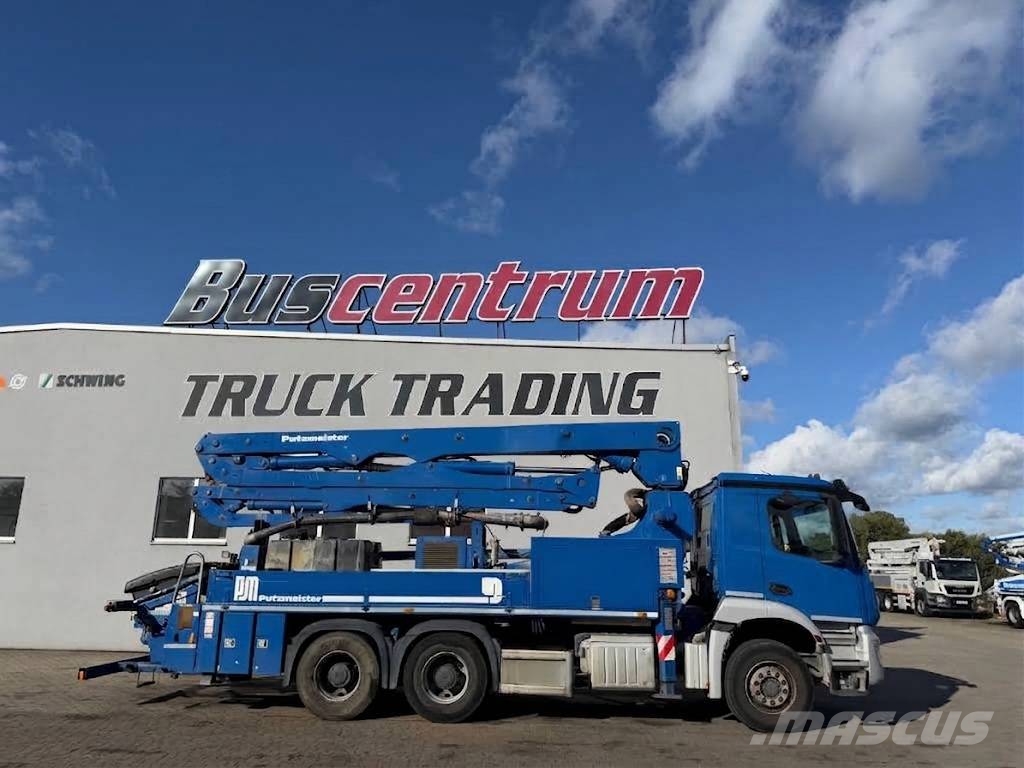 Mercedes-Benz Arocs 2636 Putzmeister 28-4.16H Бетононасосы