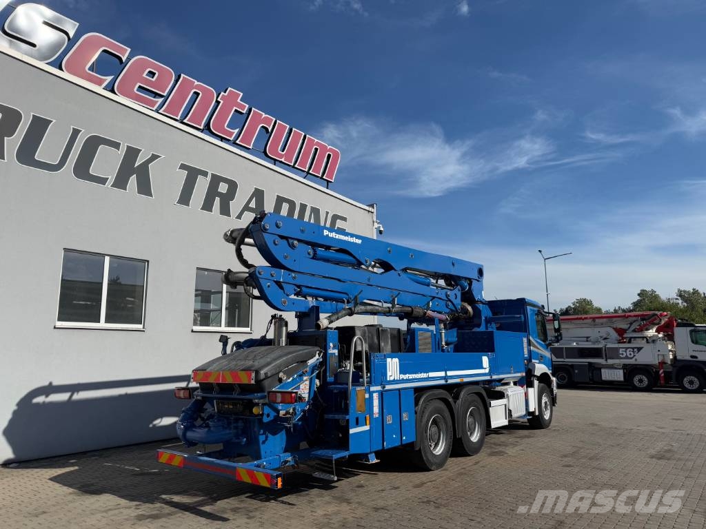 Mercedes-Benz Arocs 2636 Putzmeister 28-4.16H Concrete pump trucks