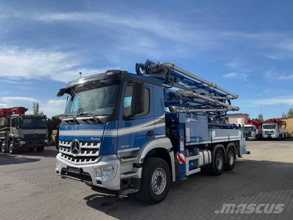 Mercedes-Benz Arocs 2636 Putzmeister 28-4.16H Concrete pump trucks