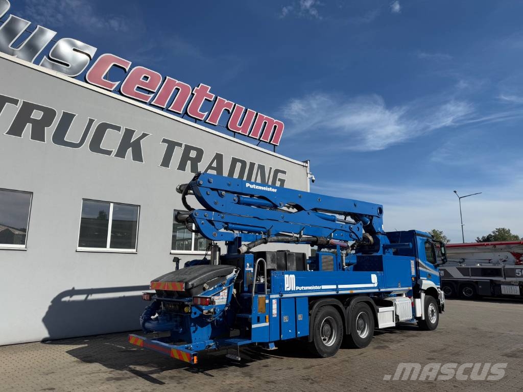 Mercedes-Benz Arocs 2636 Putzmeister 28-4.16H Concrete pump trucks
