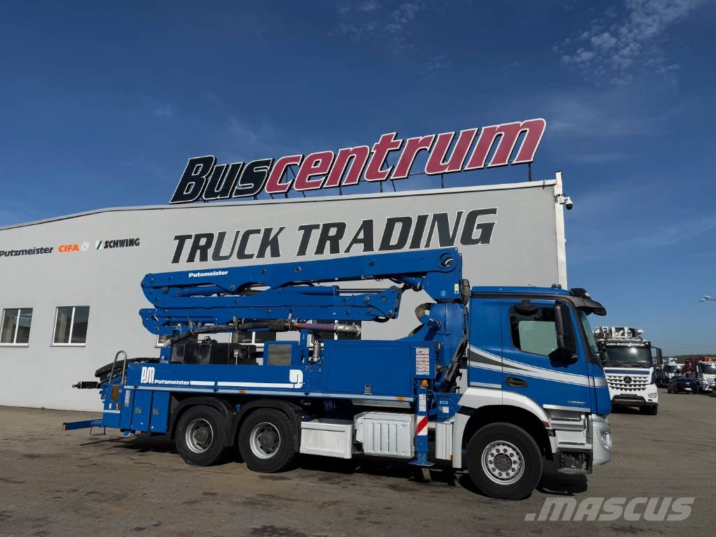 Mercedes-Benz Arocs 2636 Putzmeister 28-4.16H Concrete pump trucks