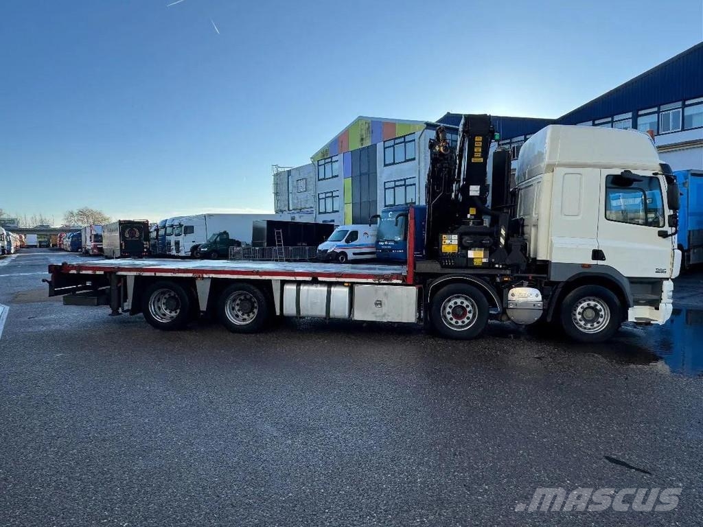 DAF CF 85.410 8X2 EURO 5 PALFINGER PK 62002 + REMOTE C Kranen voor alle terreinen