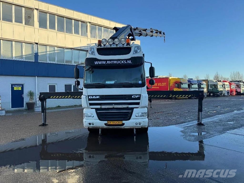 DAF CF 85.410 8X2 EURO 5 PALFINGER PK 62002 + REMOTE C Kranen voor alle terreinen