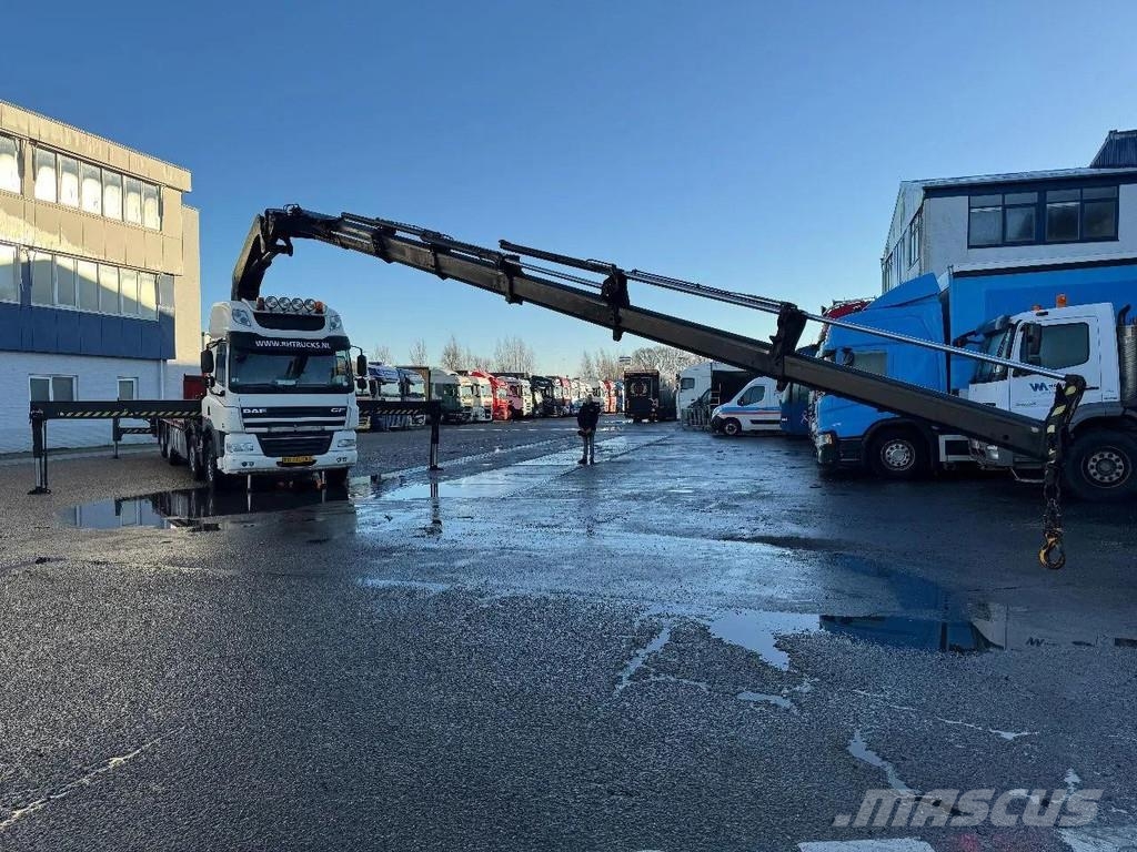 DAF CF 85.410 8X2 EURO 5 PALFINGER PK 62002 + REMOTE C Kranen voor alle terreinen
