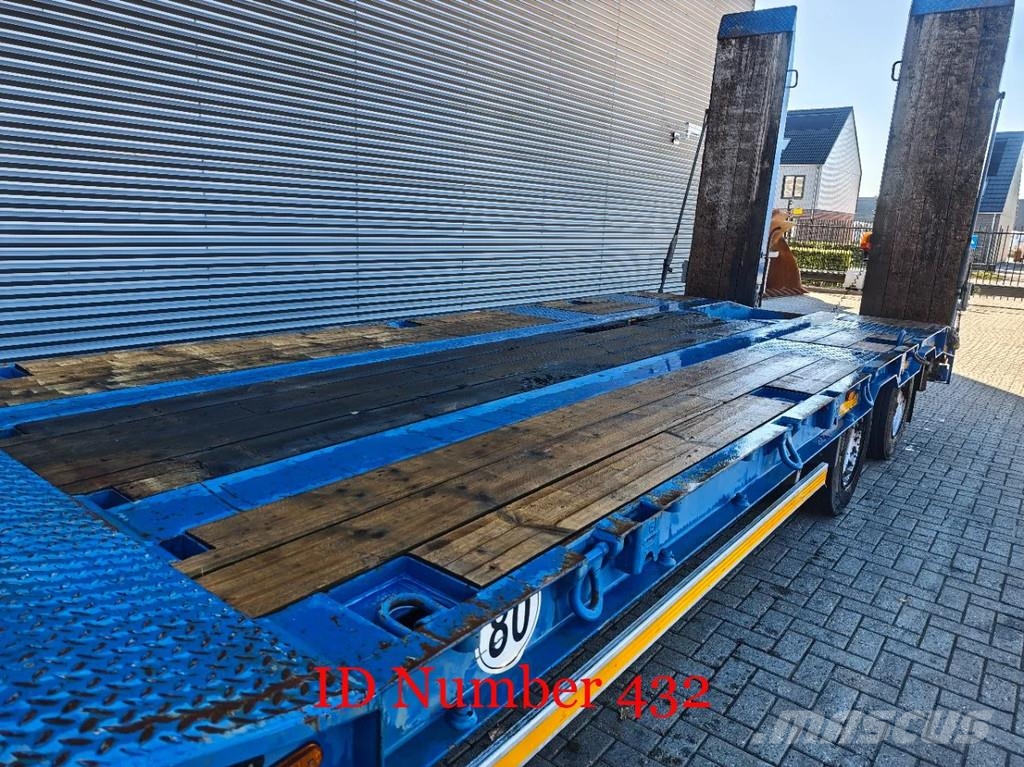 Goldhofer TU 3-24/80 Góndola de cama rebajada