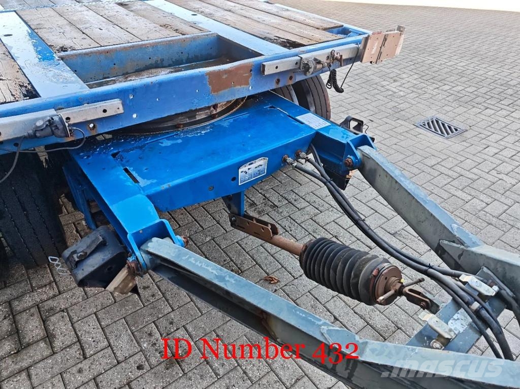Goldhofer TU 3-24/80 Góndola de cama rebajada