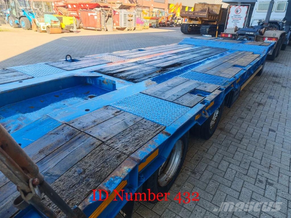 Goldhofer TU 3-24/80 Góndola de cama rebajada