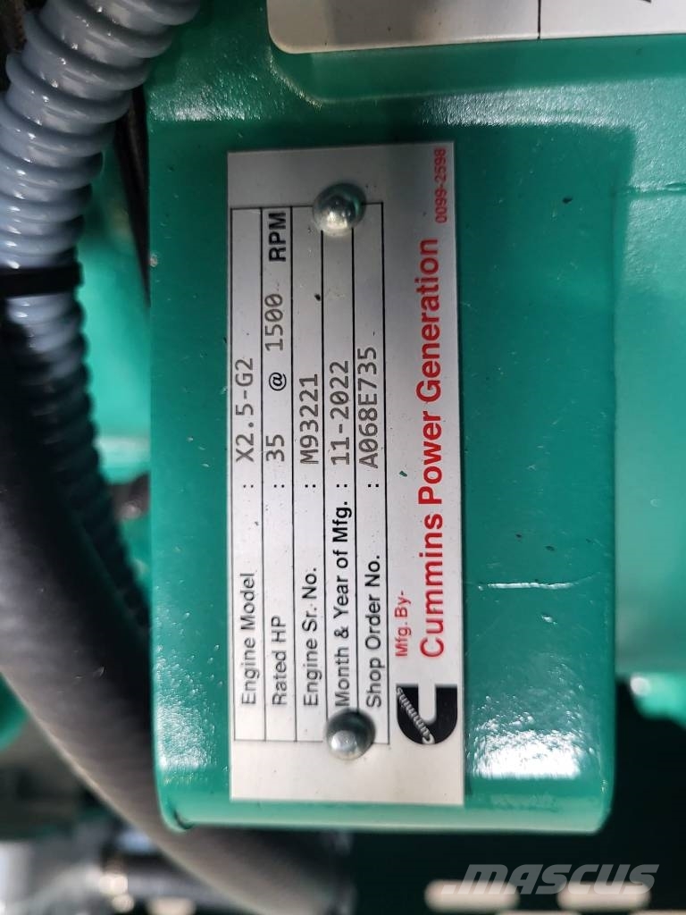 Cummins C28D5Q ディーゼル発電機