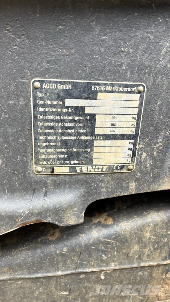 Fendt 722 VARIO PROFI + Traktori