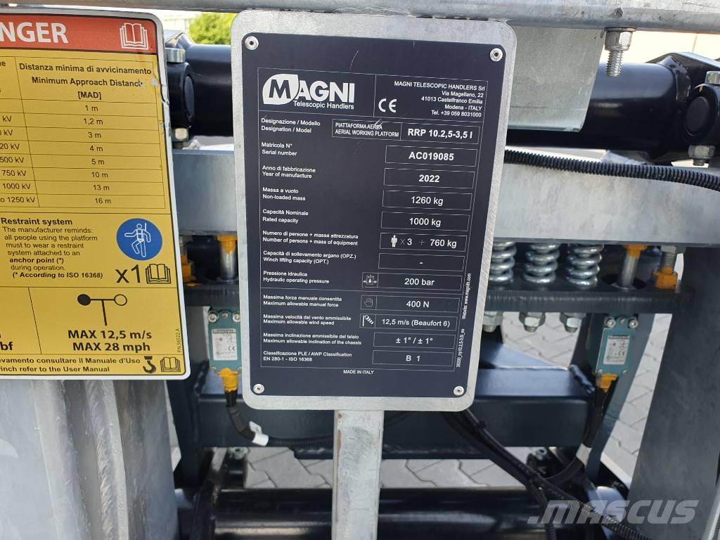 Magni Dachdeckerkorb / Arbeitskorb / 1.000 kg / RTH 2022 مكونات أخرى