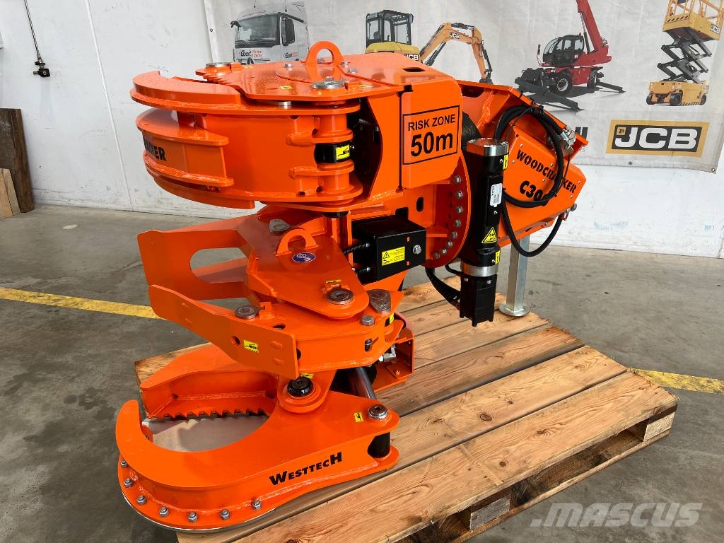 Westtech Woodcracker C300 Fällgreifer / Tiltator / NEU Harvester heads