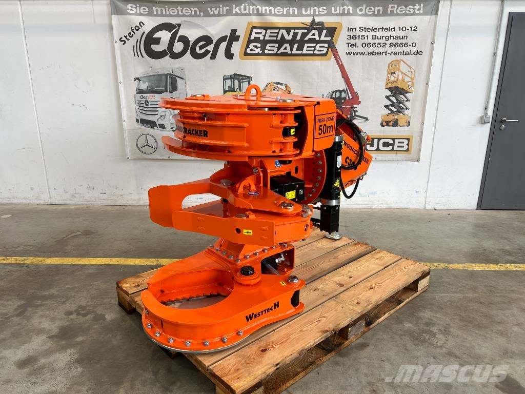 Westtech Woodcracker C300 Fällgreifer / Tiltator / NEU Harvester heads