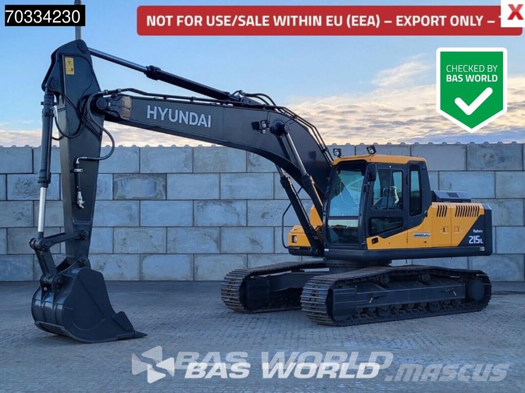 Hyundai R215L Гусеничные экскаваторы