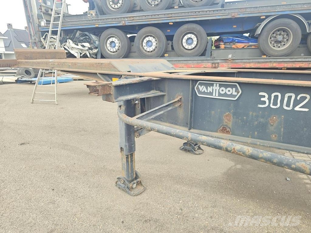 Van Hool 40 FOOT CONTAINER CHASSIS / 20 FOOT/ STEEL SUSPENS Containerchassis