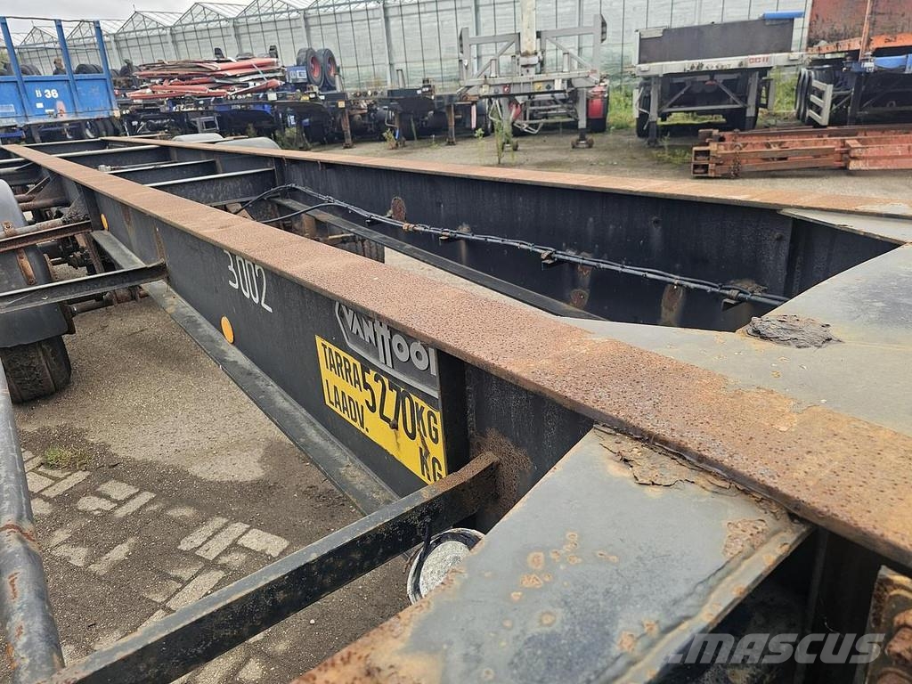 Van Hool 40 FOOT CONTAINER CHASSIS / 20 FOOT/ STEEL SUSPENS Containerchassis