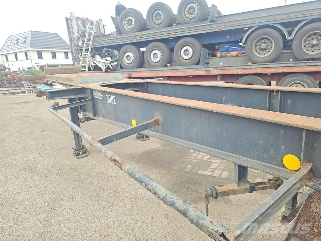 Van Hool 40 FOOT CONTAINER CHASSIS / 20 FOOT/ STEEL SUSPENS Containerchassis
