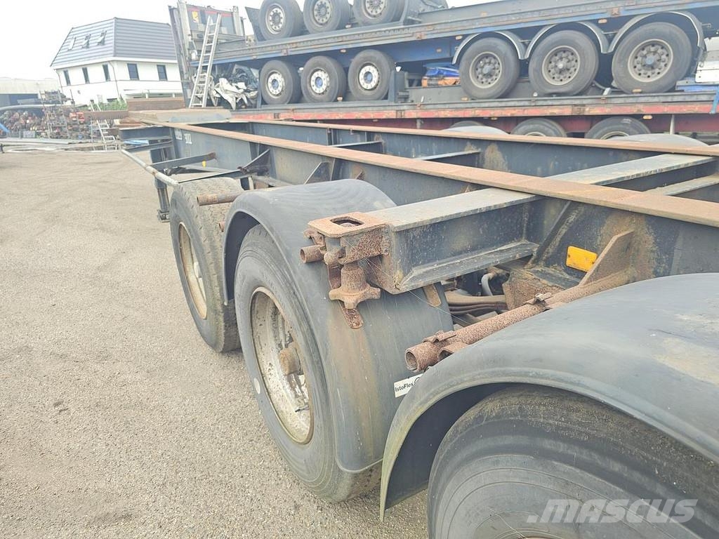 Van Hool 40 FOOT CONTAINER CHASSIS / 20 FOOT/ STEEL SUSPENS Containerchassis