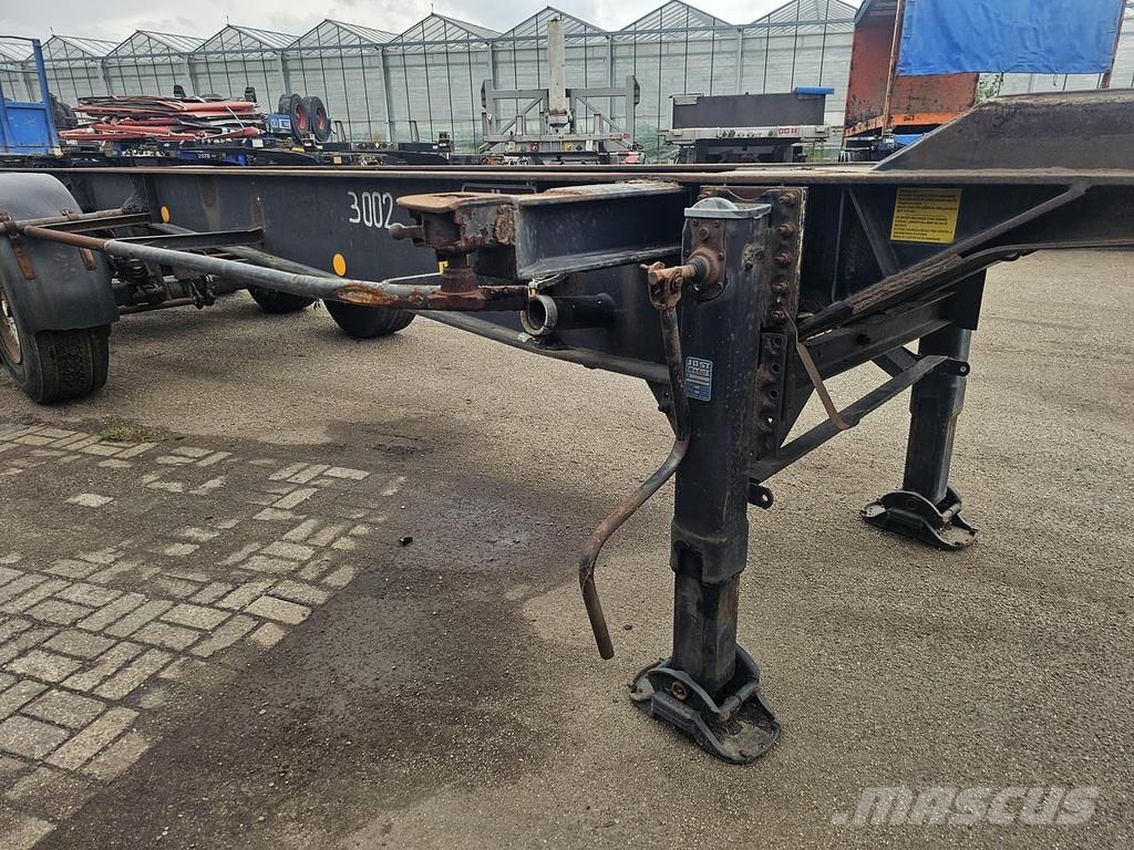 Van Hool 40 FOOT CONTAINER CHASSIS / 20 FOOT/ STEEL SUSPENS Containerchassis