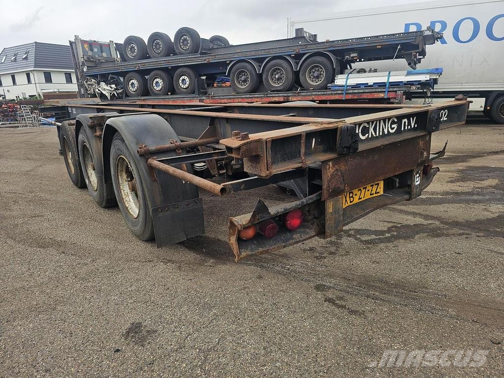 Van Hool 40 FOOT CONTAINER CHASSIS / 20 FOOT/ STEEL SUSPENS Containerchassis