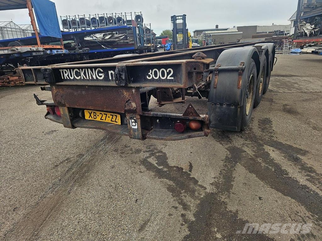Van Hool 40 FOOT CONTAINER CHASSIS / 20 FOOT/ STEEL SUSPENS Containerchassis